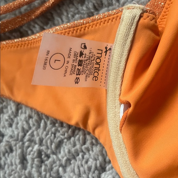 Montce Glittering Orange Swimwear - Picture 3 of 3